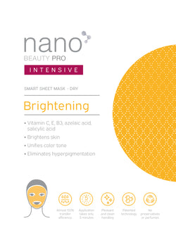 Nano Beauty Pro: Nanofiber Facial Mask with Intense Brightening Effect