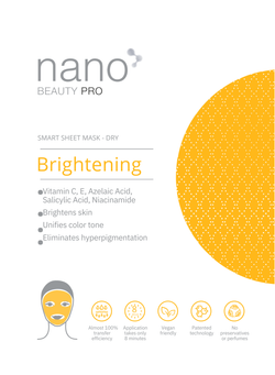Nano Beauty Pro: Brightening Nanofiber Face Mask