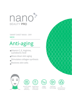 Nano Beauty Pro: Nanofiber Mask with Anti-Aging effect for the neck area