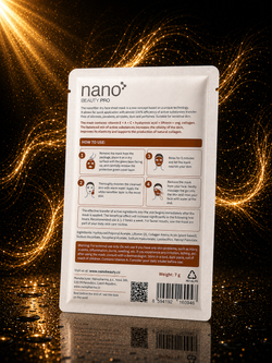 Nano Beauty Pro: Nanofiber and Collagen Face Mask with Intensive Lifting Effect