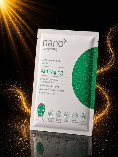 Nano Beauty Pro: Nanofiber Face Mask with Anti-Aging Effect