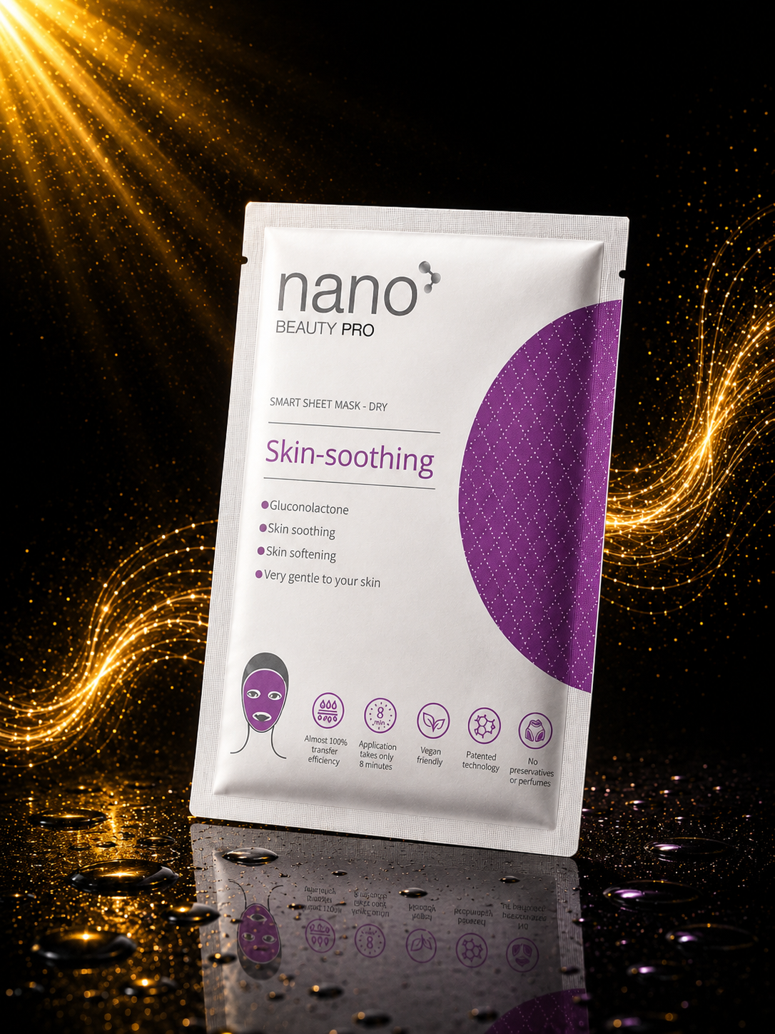 Nano Beauty Pro: Nanofiber Face Mask with Skin-Soothing Effect
