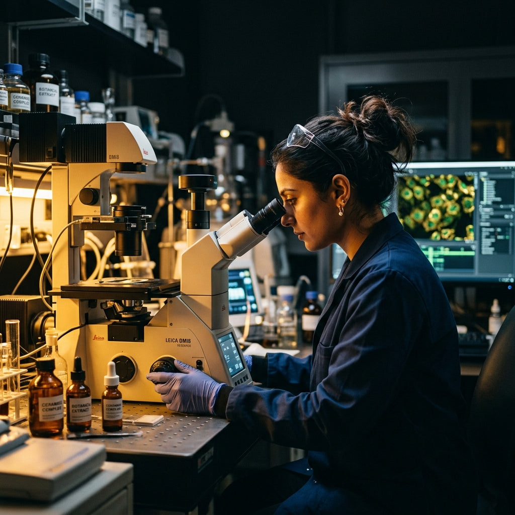 Skincare Lab Science